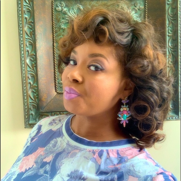 “Pastel Prism” Dangle Earrings - Picture 5 of 7